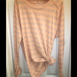 NWOT Free People tunic tee.